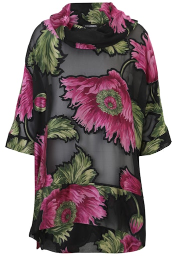 Blouses korte mouw paars Doris Streich