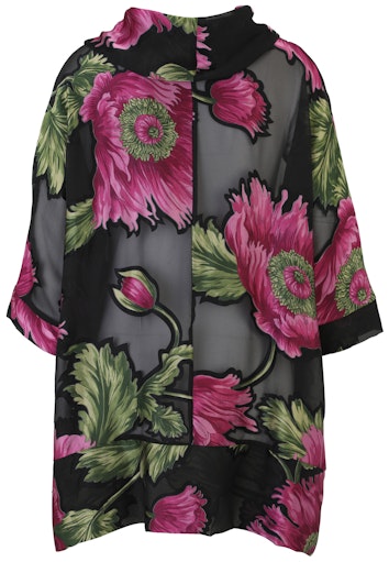 Blouses korte mouw paars Doris Streich