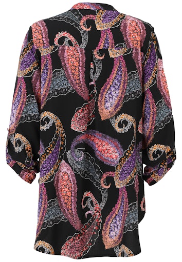 Blouses lange mouw paars Doris Streich