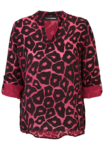 Blouses lange mouw roze Doris Streich