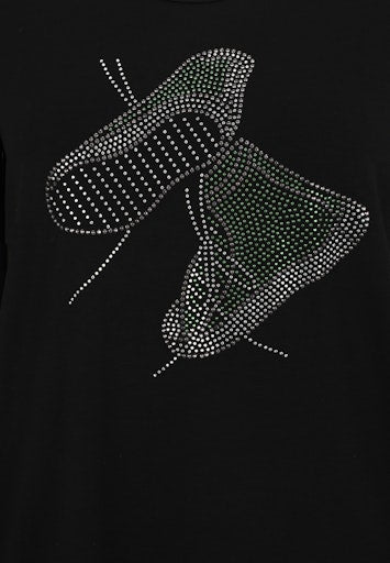 T-shirts korte mouw zwart Doris Streich