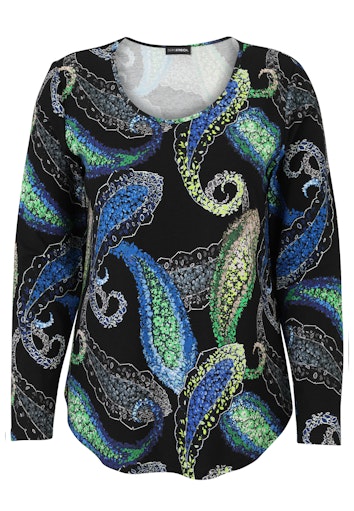 T-shirts korte mouw groen Doris Streich