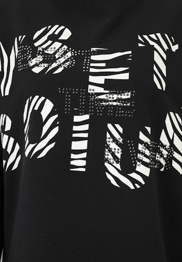 T-shirts korte mouw zwart Doris Streich