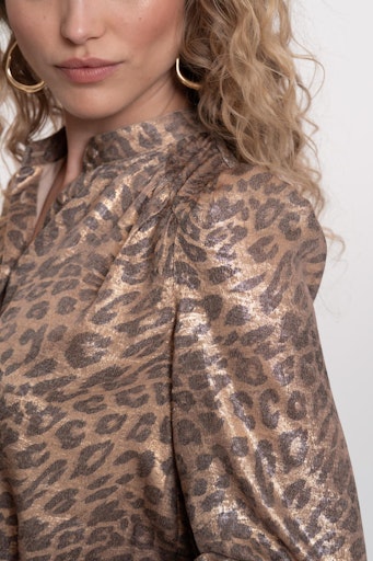 Blouses lange mouw geel Geisha