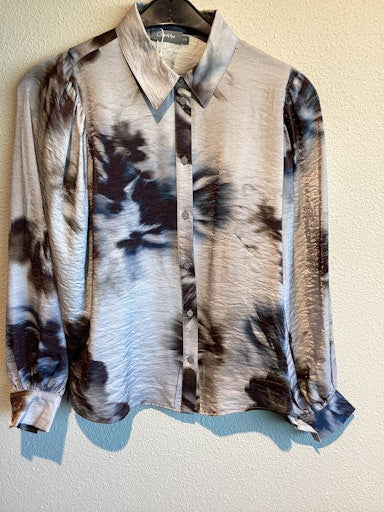 Blouses lange mouw multicolor Geisha
