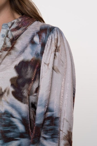 Blouses lange mouw multicolor Geisha