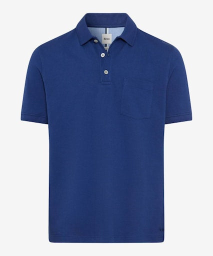 Polo's korte mouw blauw BRAX