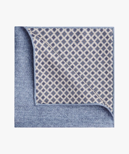 Zakdoeken blauw Profuomo