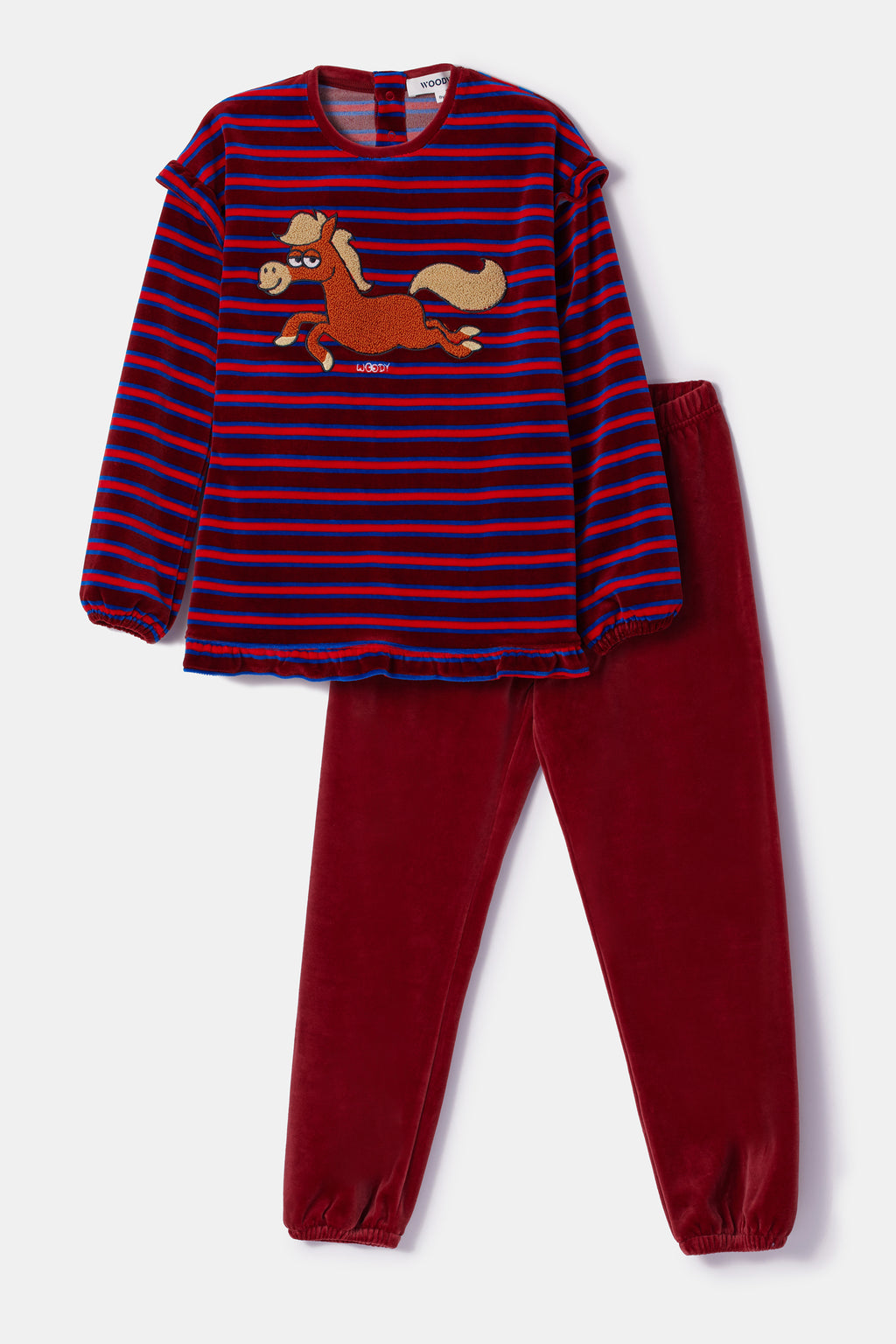 Pyjama's roze Woody