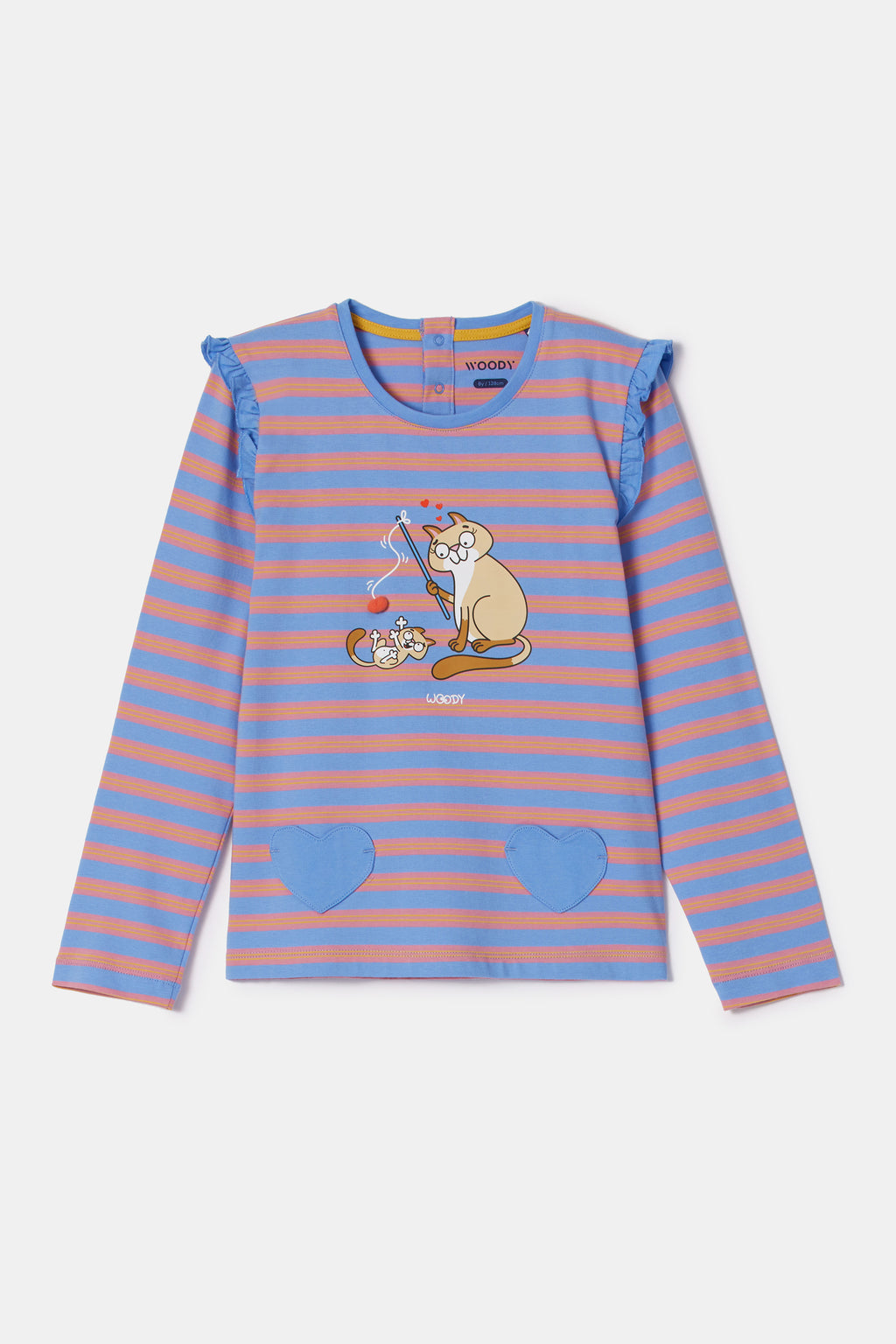 Pyjama's blauw Woody