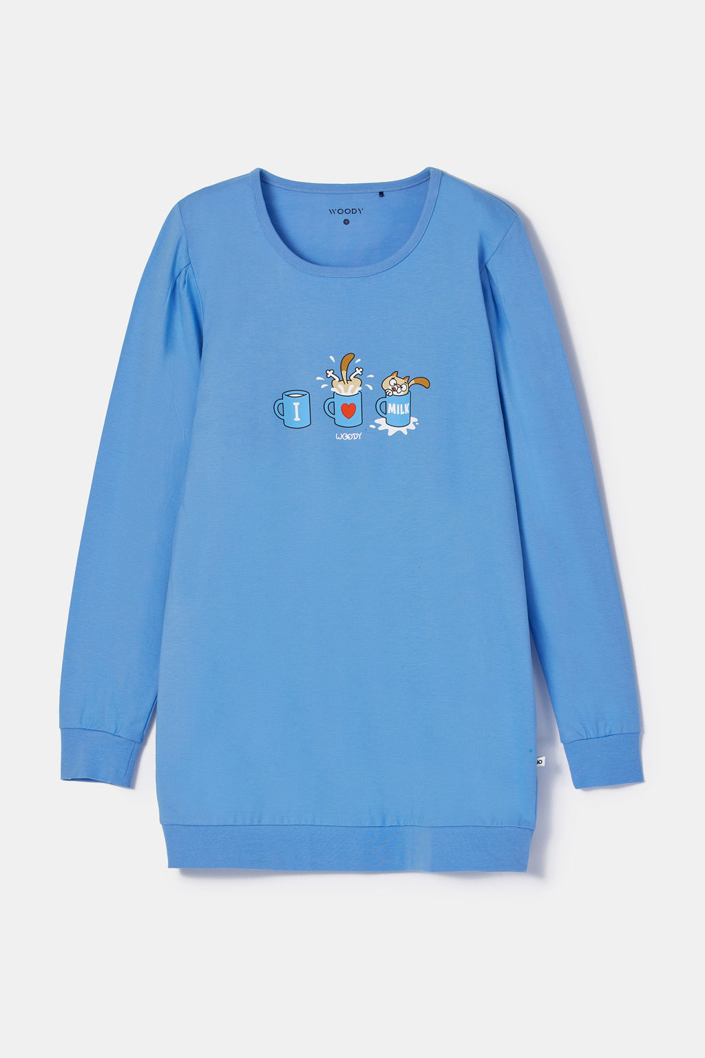Pyjama's blauw Woody