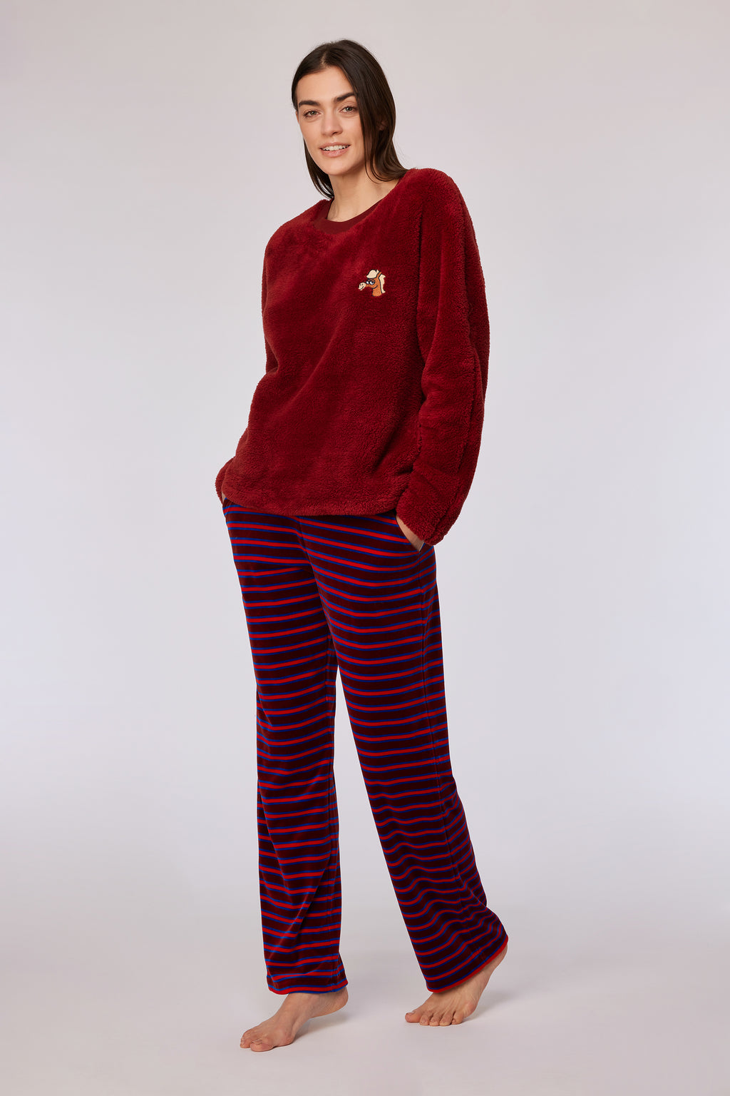 Pyjama's rood Woody