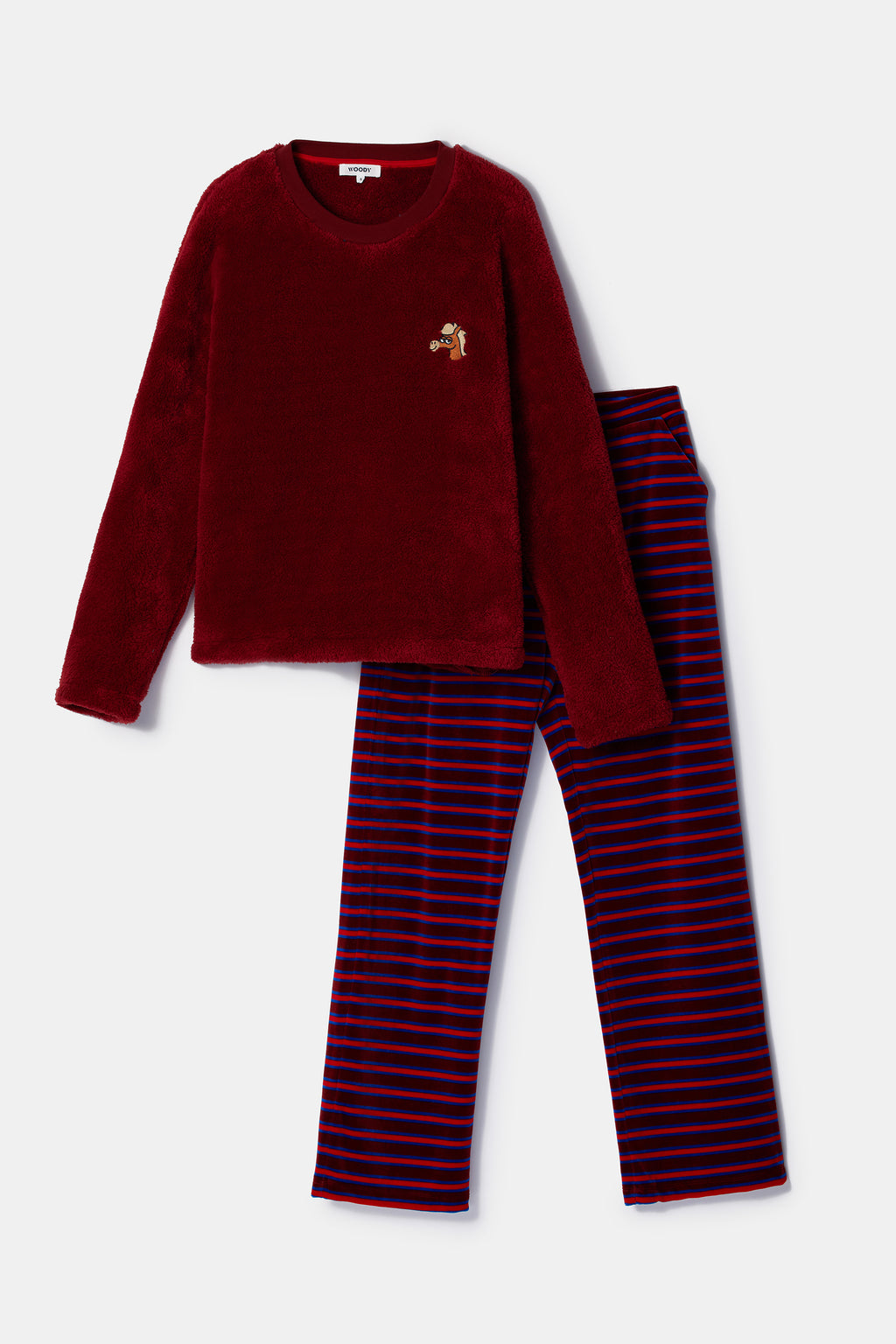 Pyjama's rood Woody