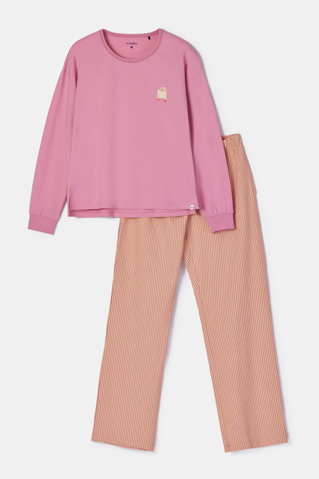 Pyjama's roze Woody