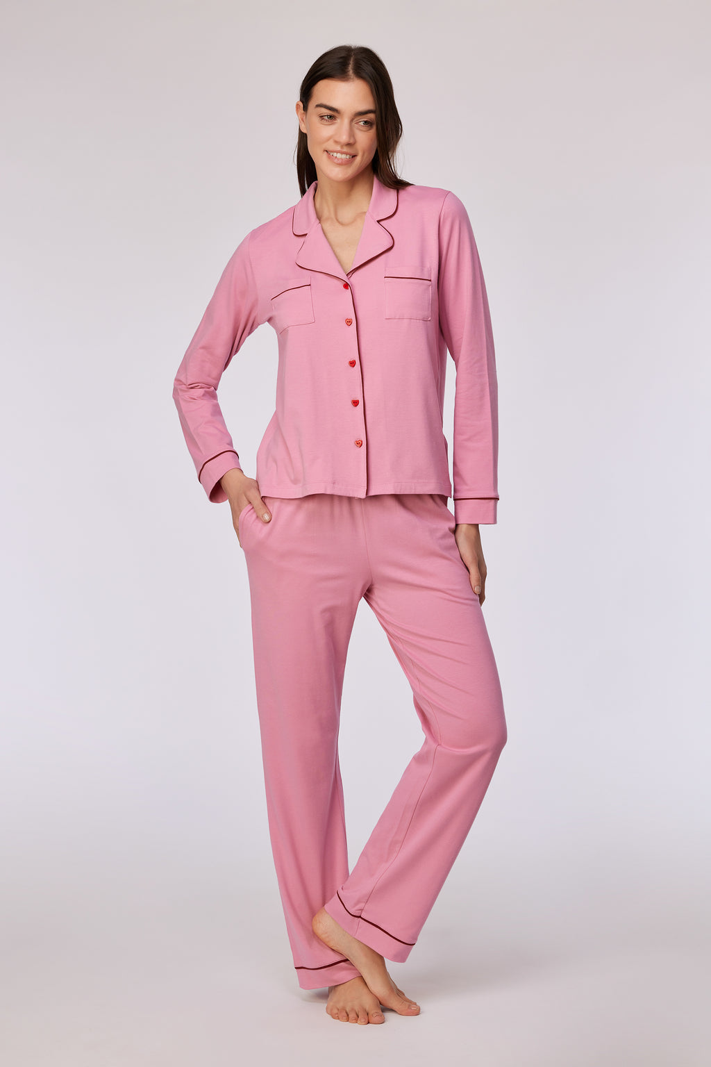 Pyjama's roze Woody
