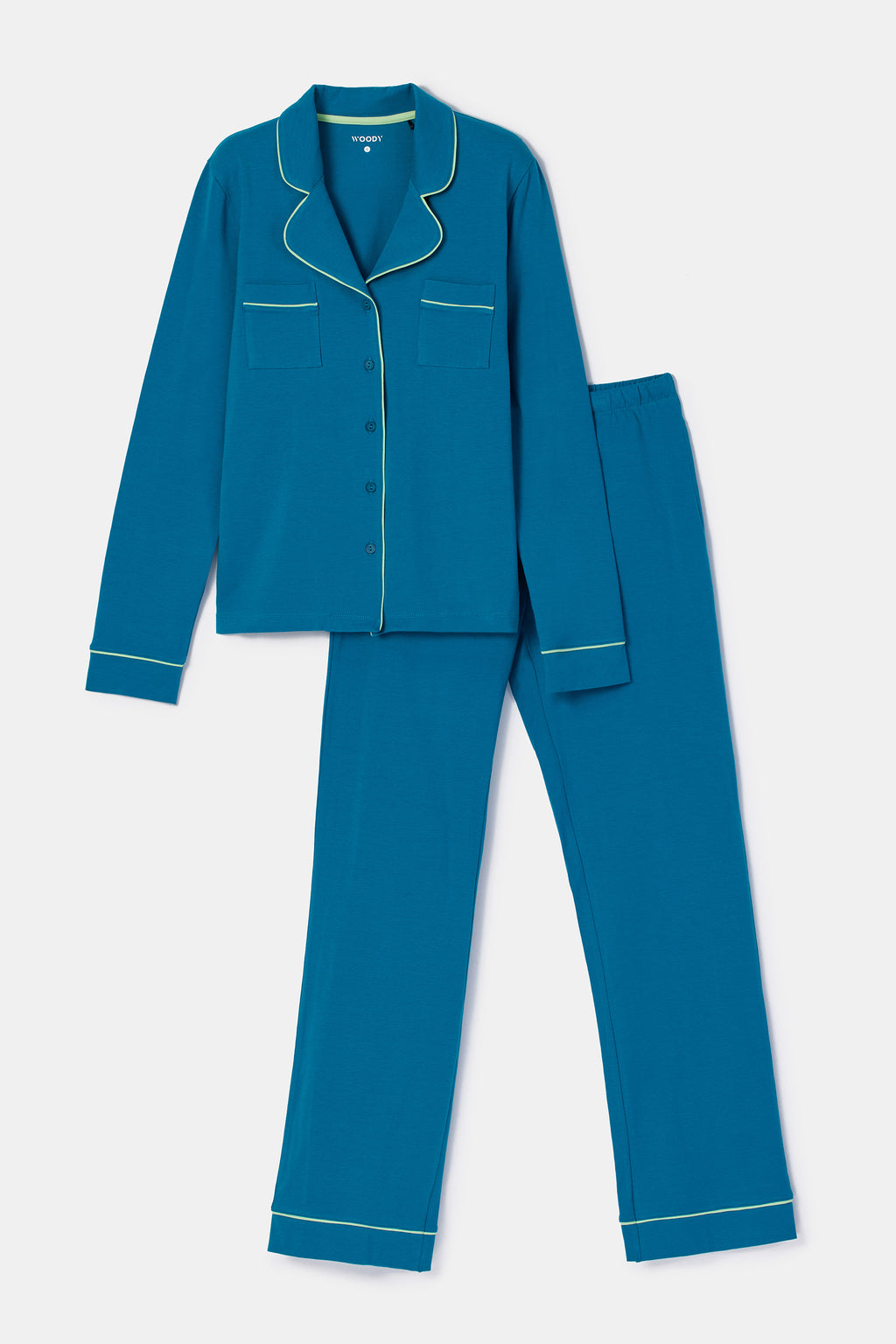 Pyjama's blauw Woody