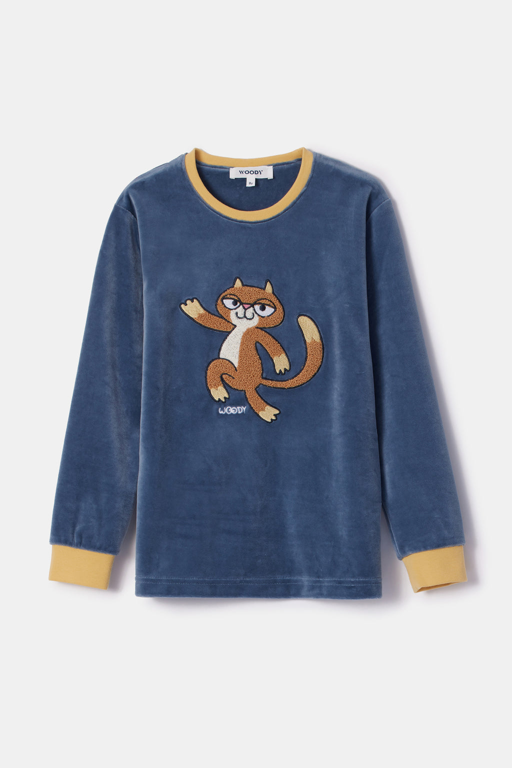 Pyjama's blauw Woody