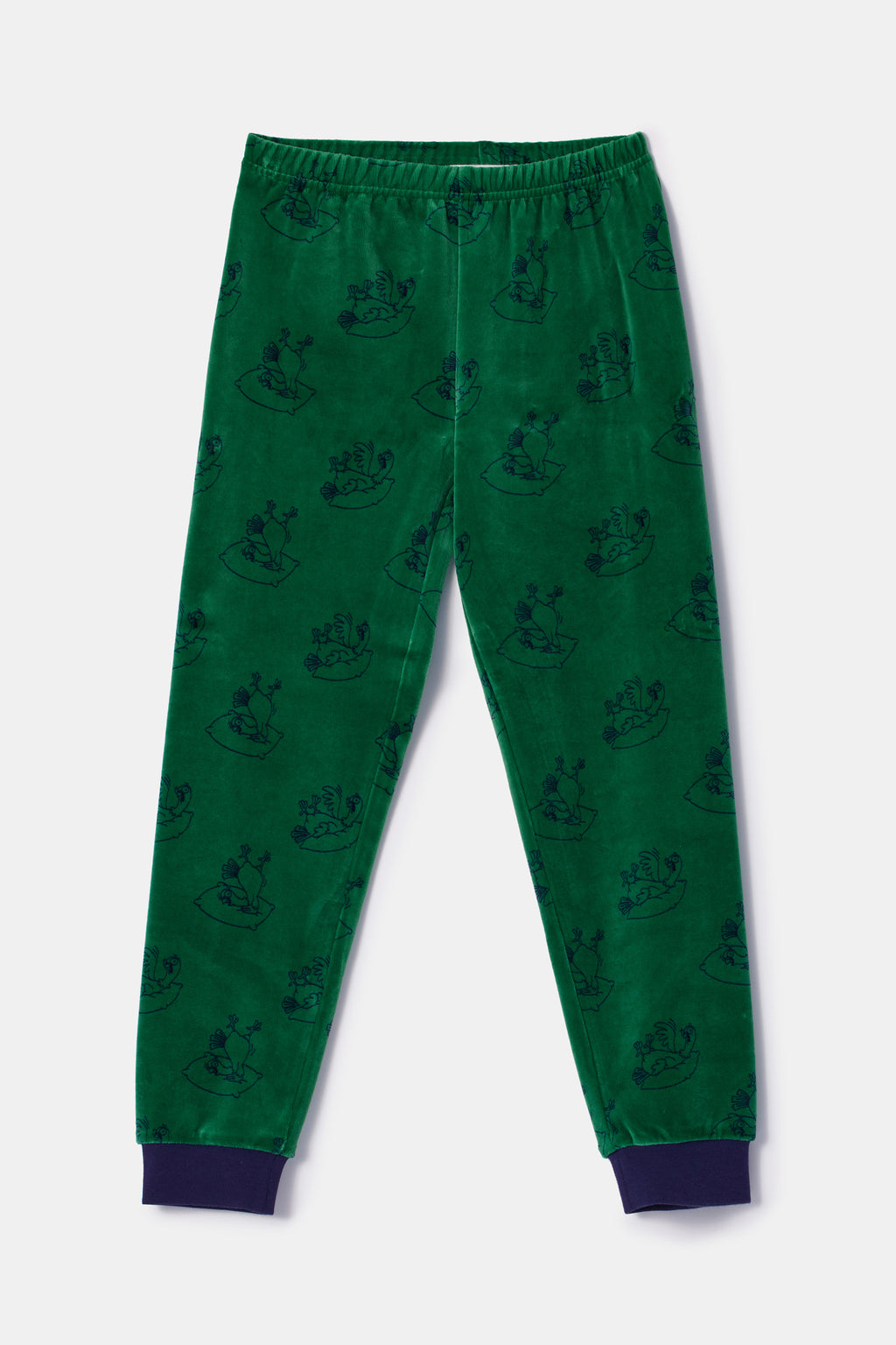 Pyjama's groen Woody