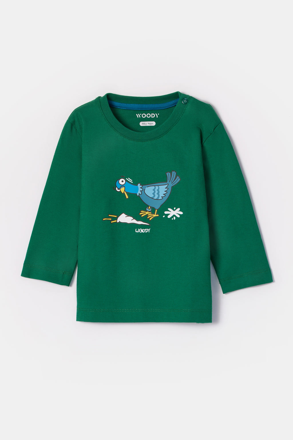 Pyjama's groen Woody