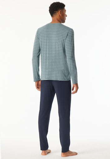Pyjama's groen SCHIESSER