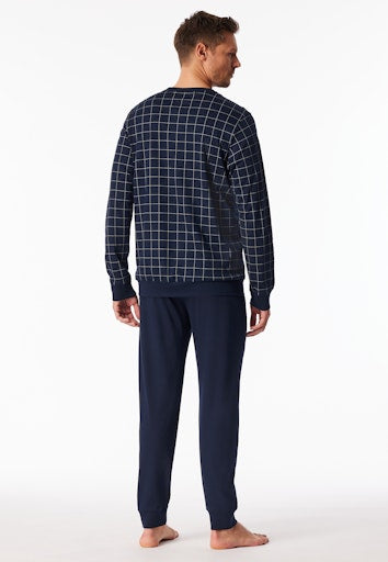 Pyjama's blauw SCHIESSER