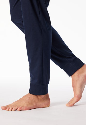Pyjama's blauw SCHIESSER