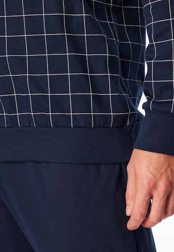 Pyjama's blauw SCHIESSER