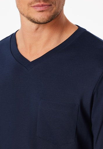 Pyjama's blauw SCHIESSER