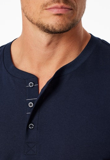 Pyjama's blauw SCHIESSER