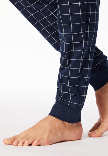 Pyjama's blauw SCHIESSER