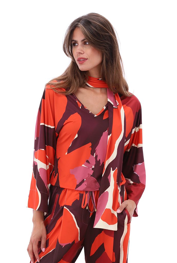 Blouses lange mouw multicolor K[DESIGN]