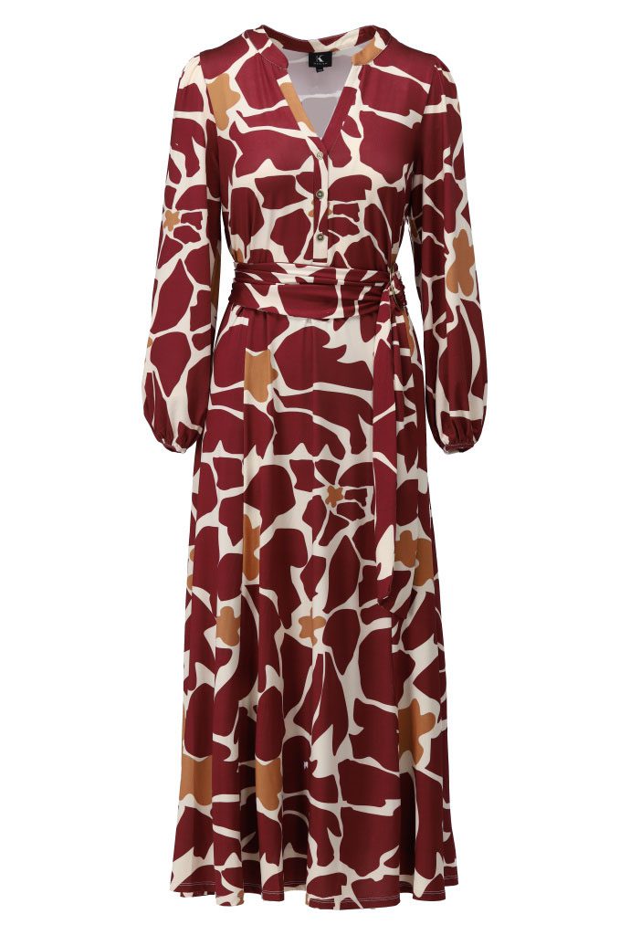 Jurken lange mouw multicolor K[DESIGN]