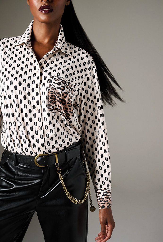 Blouses lange mouw multicolor K[DESIGN]