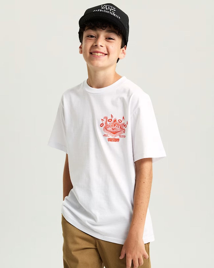 T-shirts korte mouw wit Vans