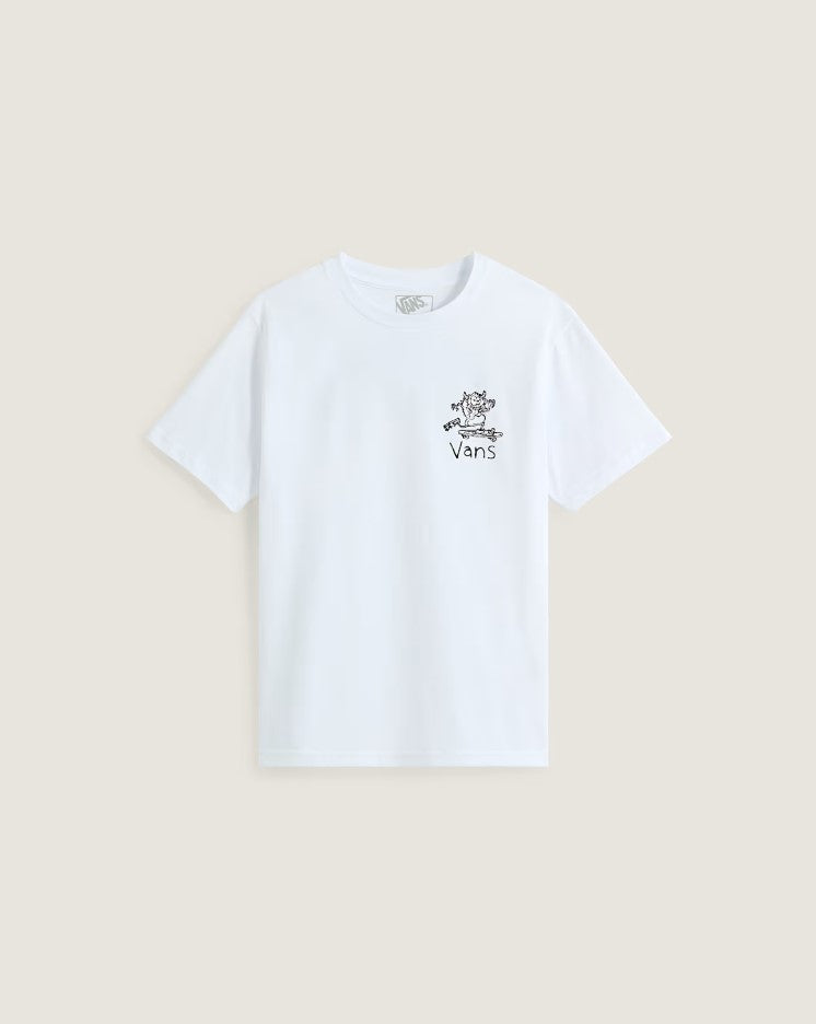 T-shirts korte mouw wit Vans