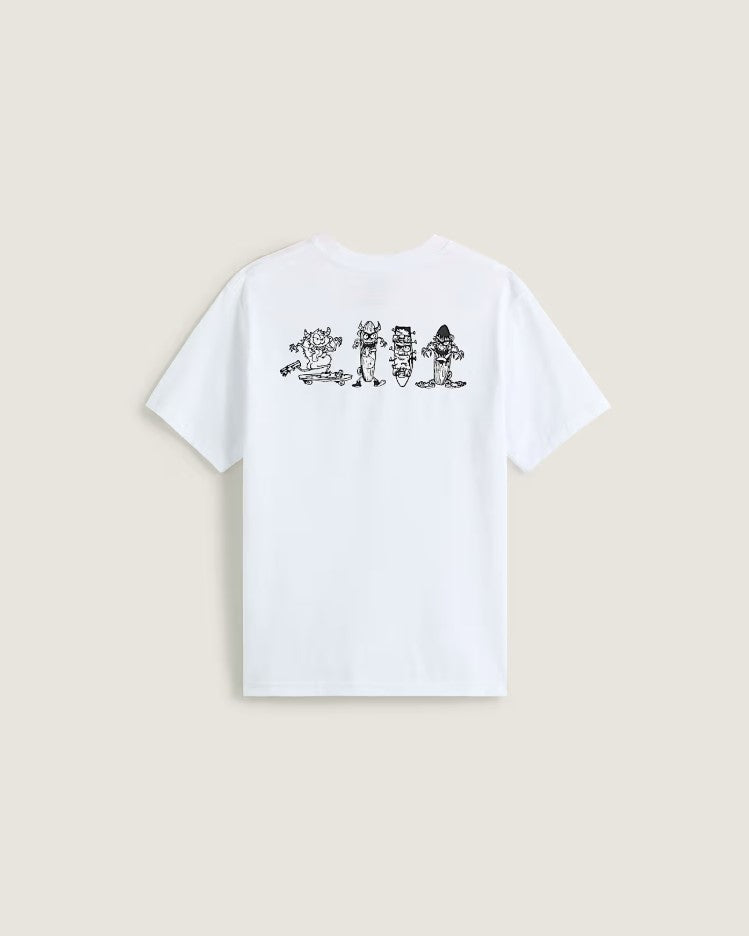T-shirts korte mouw wit Vans