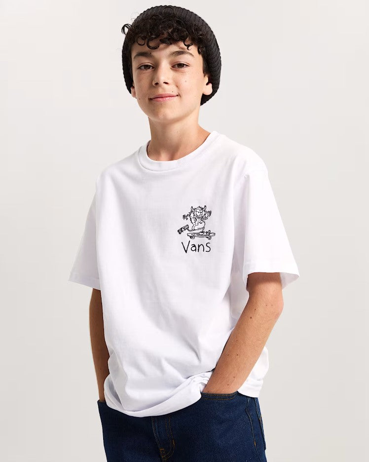 T-shirts korte mouw wit Vans