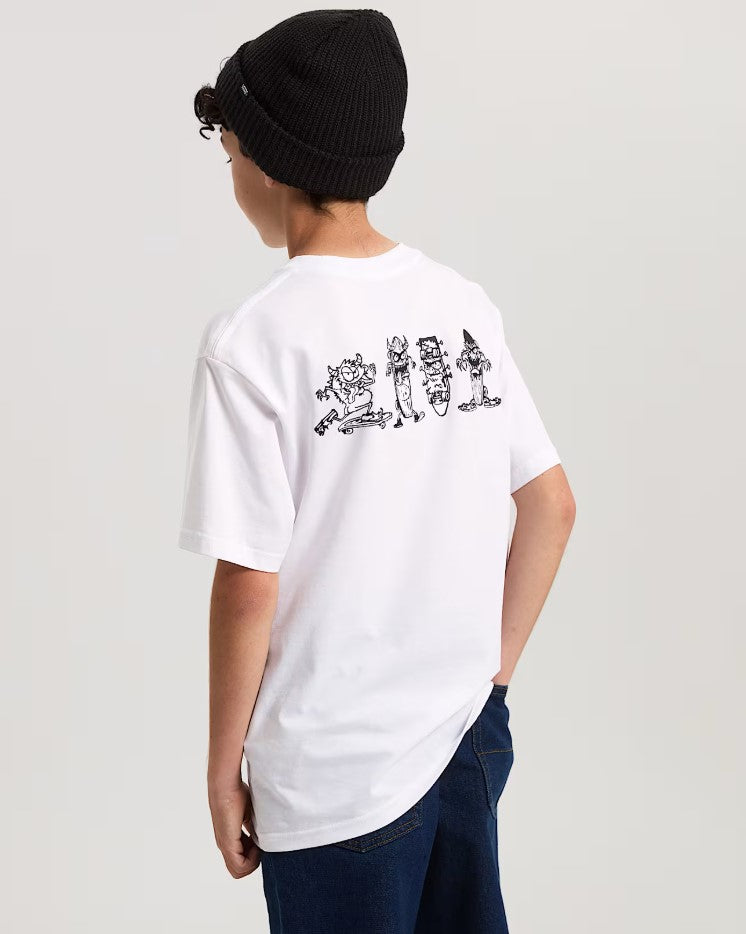 T-shirts korte mouw wit Vans