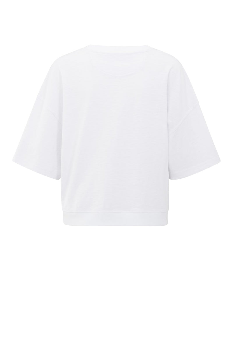 T-shirts korte mouw wit YAYA