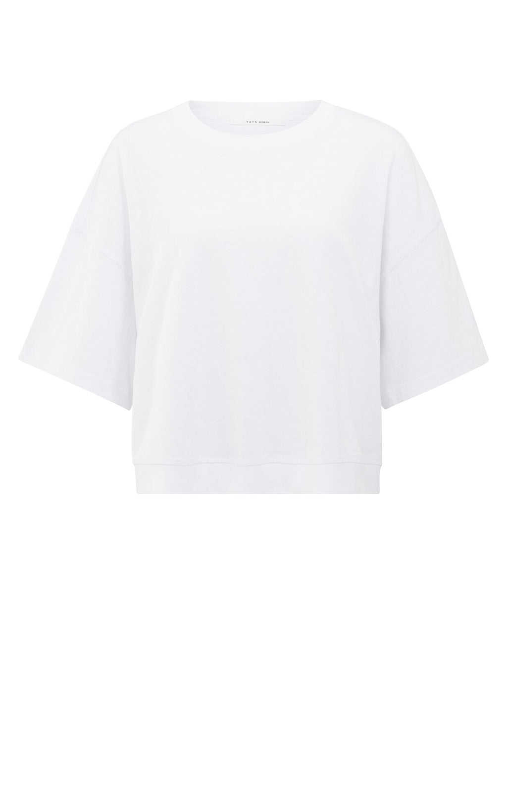 T-shirts korte mouw wit YAYA