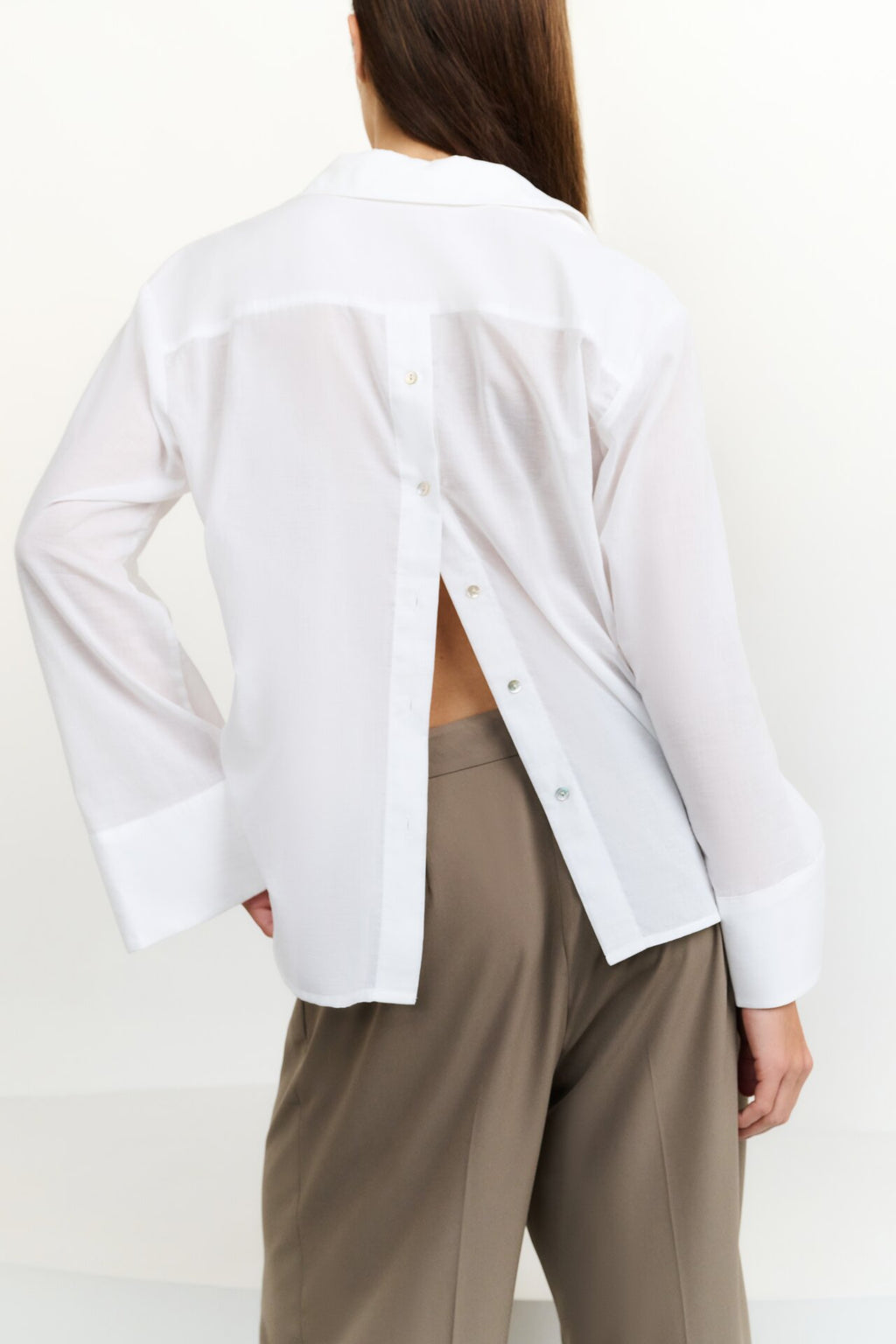 Blouses lange mouw wit YAYA