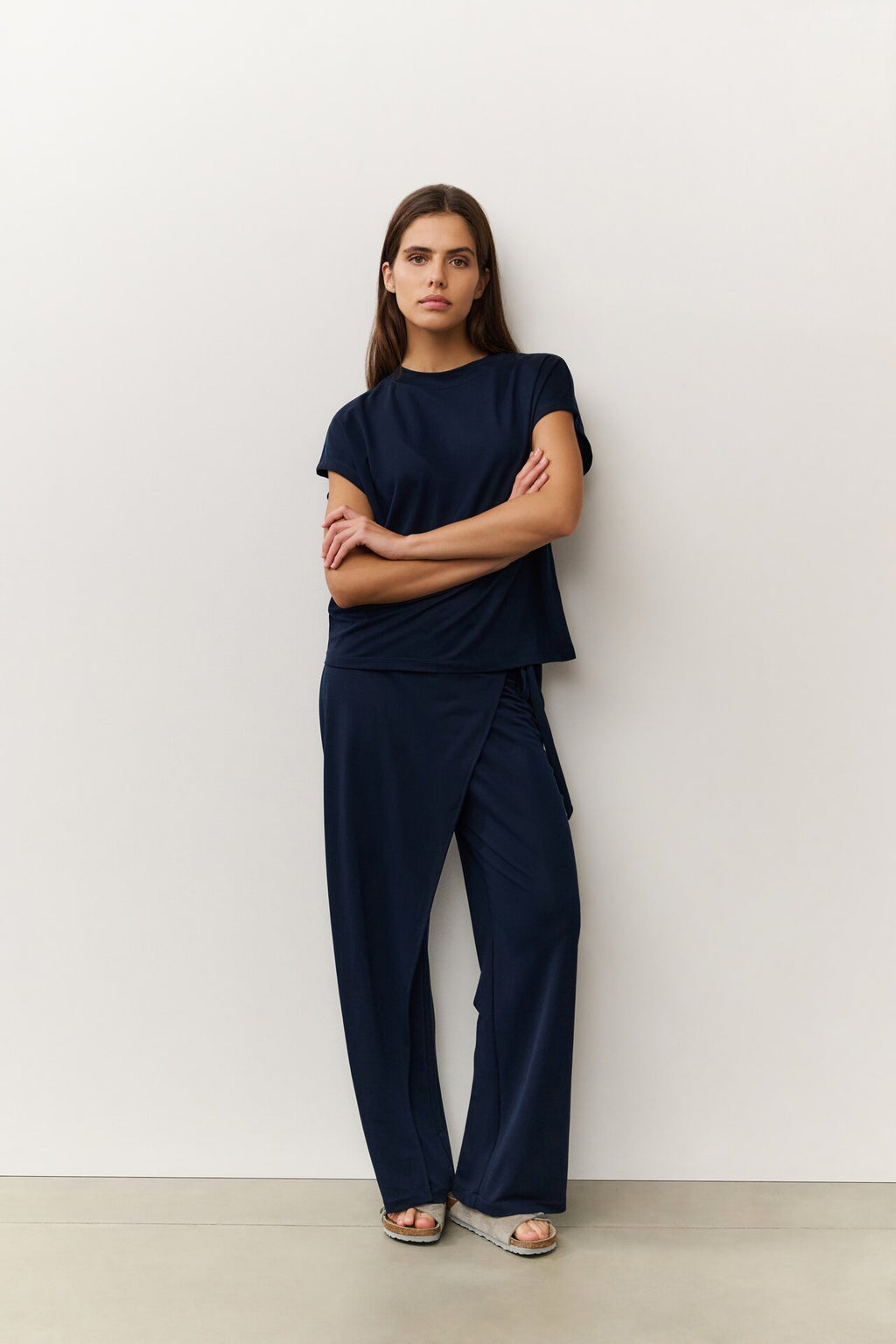 Broeken navy YAYA