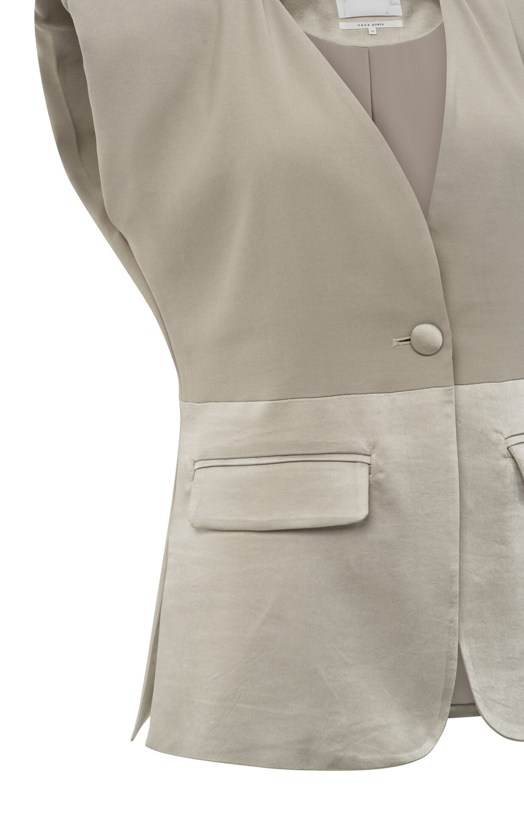 Gilets zilver YAYA