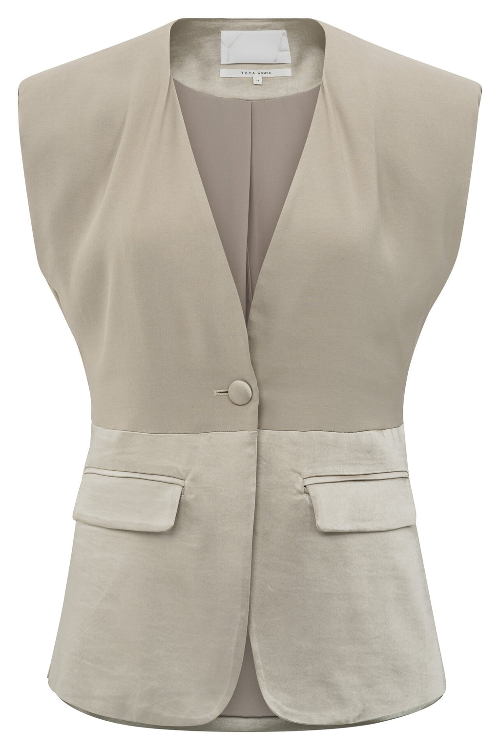 Gilets zilver YAYA