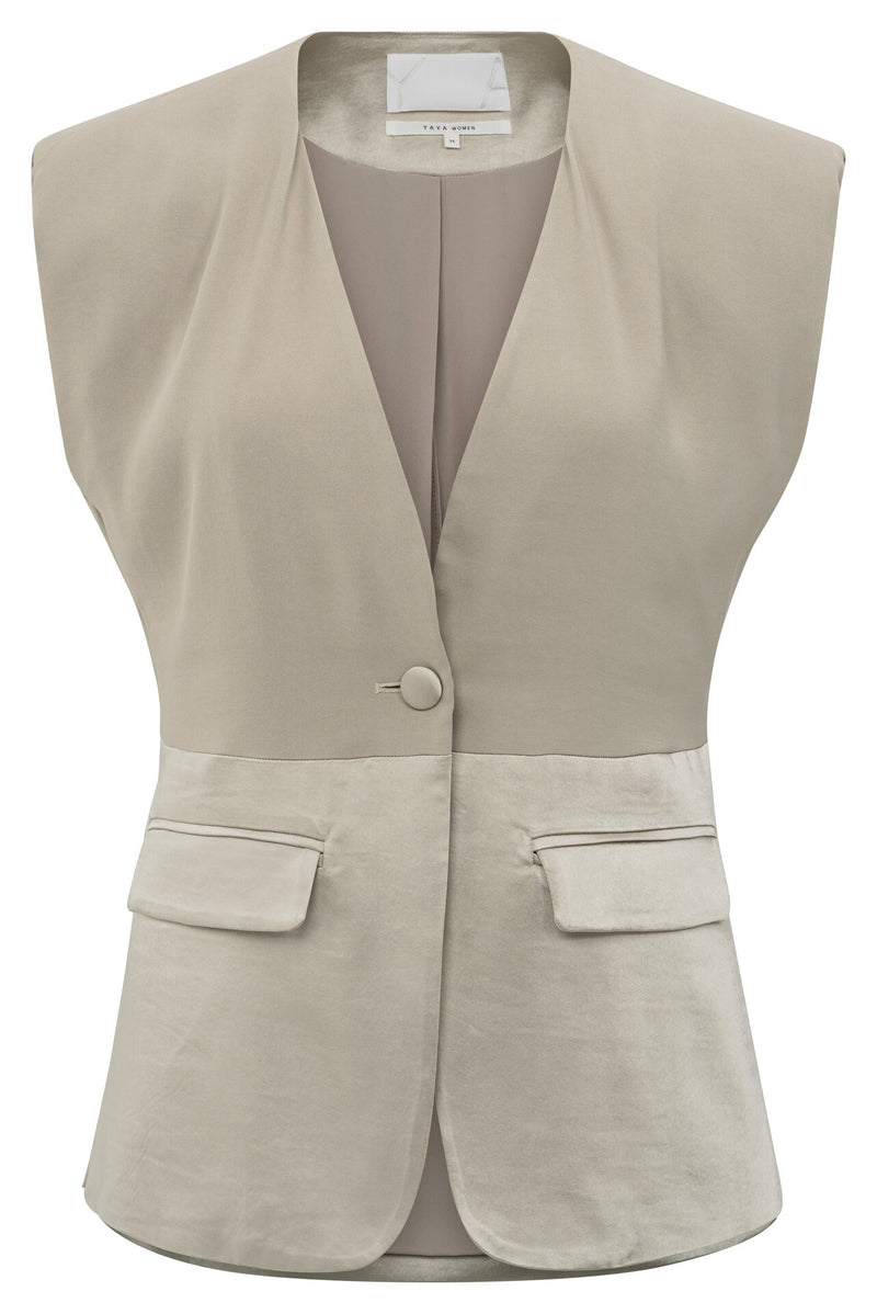 Gilets zilver YAYA