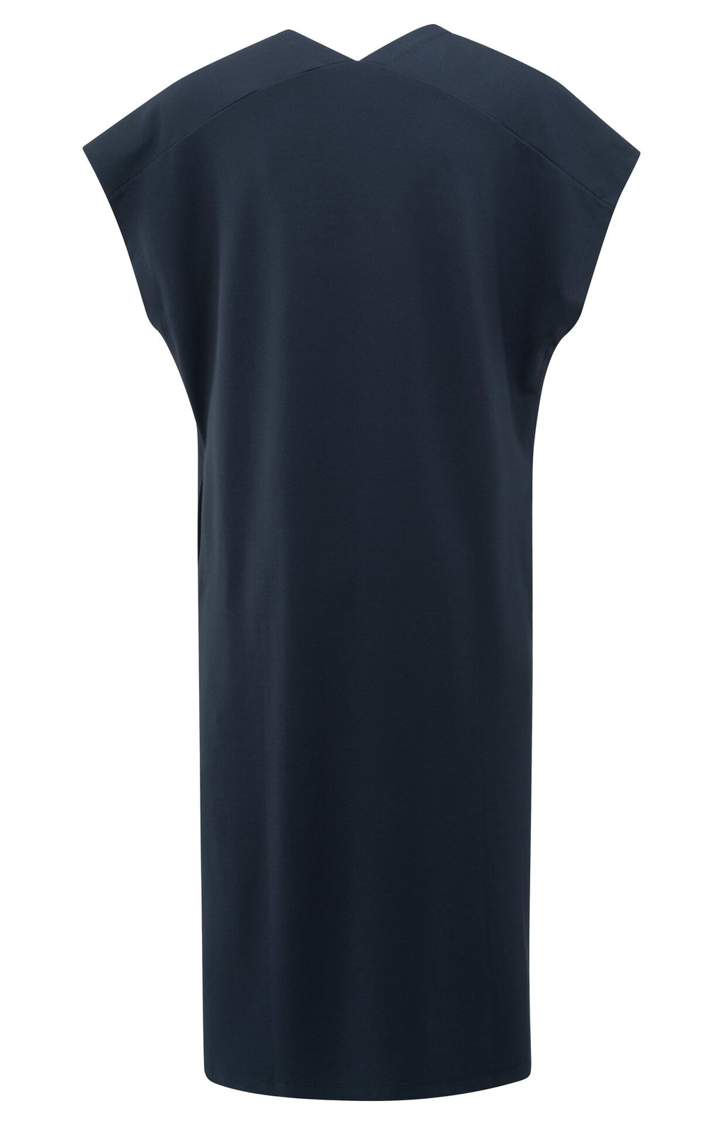 Jurken korte mouw blauw YAYA