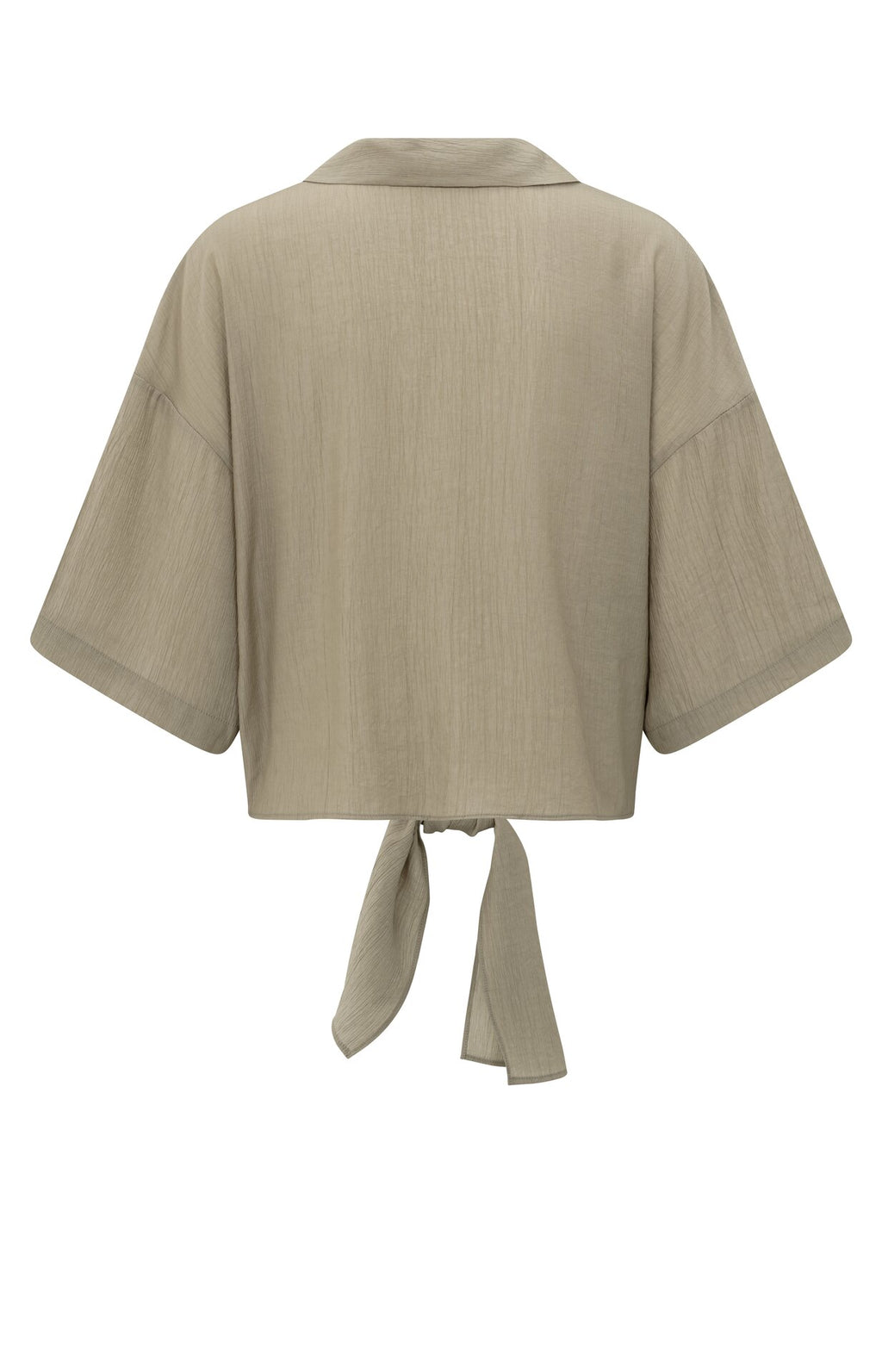 Blouses korte mouw bruin YAYA