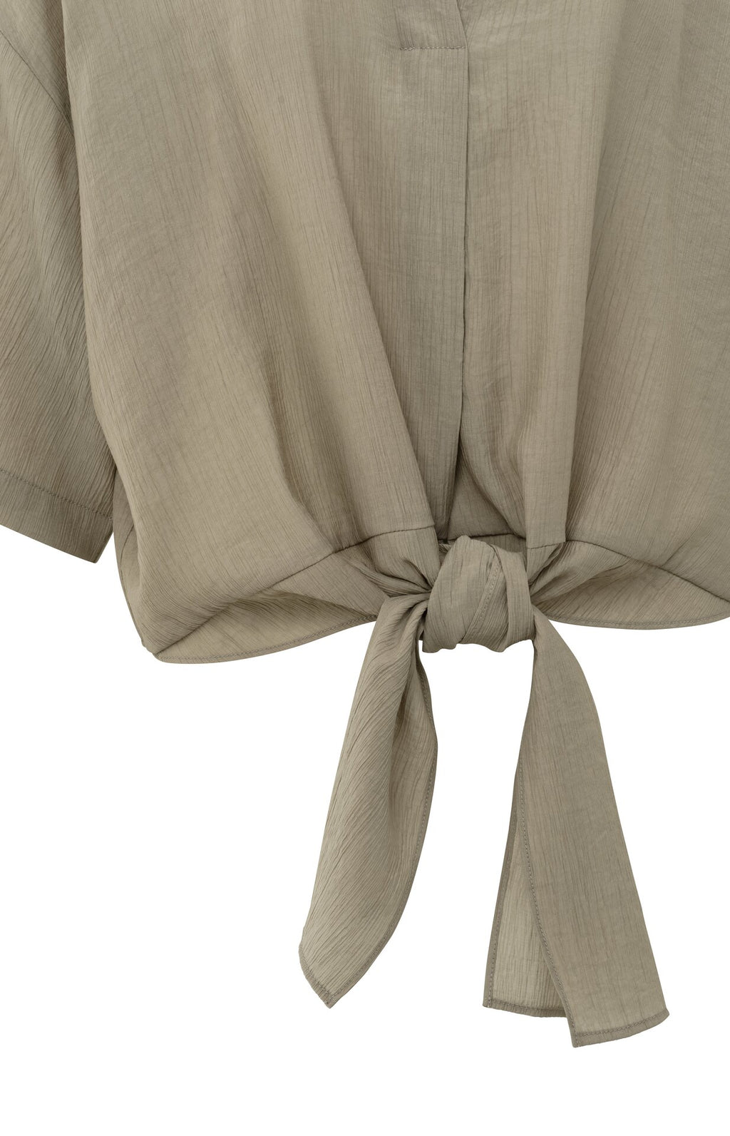 Blouses korte mouw bruin YAYA