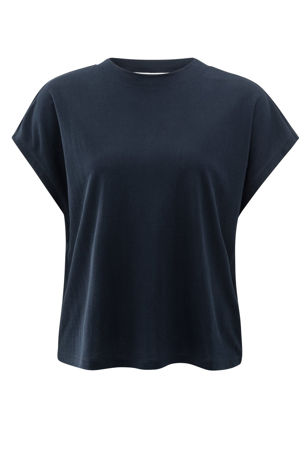 T-shirts korte mouw navy YAYA