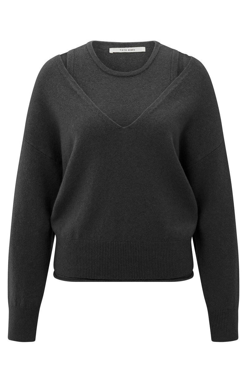 Pulls grijs YAYA